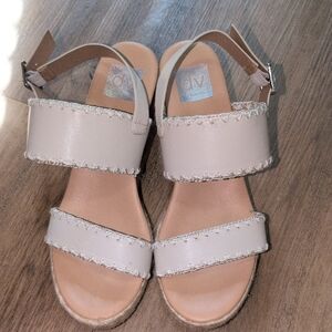 Dolce Vita Cream Sandals
